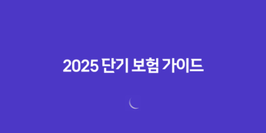 2025 단기 보험 가이드 - 짧지만 강력한 보장의 모든 것 - 예측불허의 순간을 위함 2 2025 단기 보험 가이드 - 짧지만 강력한 보장의 모든 것 - 예측불허의 순간을 위함 1