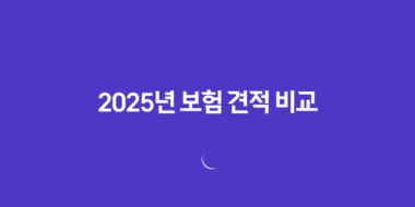 2025년 보험 견적 비교 - 나에게 맞는 최적의 보험 찾기 꿀팁! 39