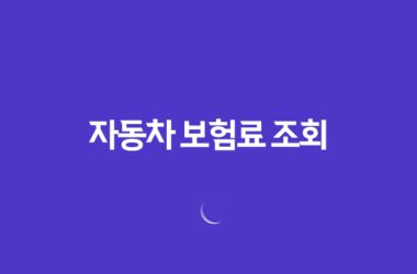 자동차 보험료 조회(+ 2025년 최신 정보와 절약 꿀팁 대방출) 13