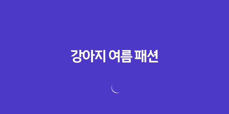 강아지 여름 패션 - 커플룩 여행 준비 8 강아지 여름 패션 - 커플룩 여행 준비 7