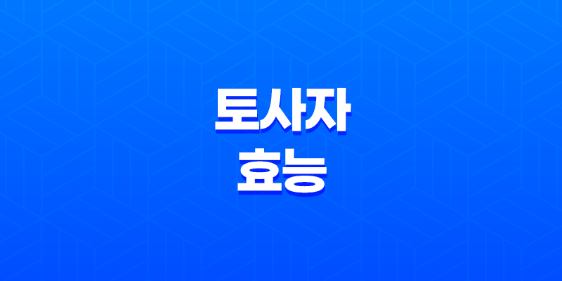 토사자 효능과 부작용, 복용 방법 8 토사자 효능과 부작용, 복용 방법 7