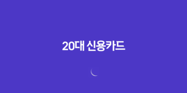 20대 신용카드, 현재 20대에게 가장 인기 있는 신용카드 53