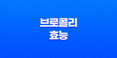 브로콜리 효능과 부작용 83