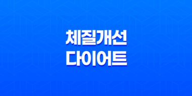 체질개선 다이어트 효과, 방법, 수립 55