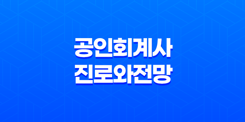 공인회계사 진로와 전망 8 공인회계사 진로와 전망 7