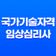 국가기술자격 임상심리사 응시자격, 시험 11