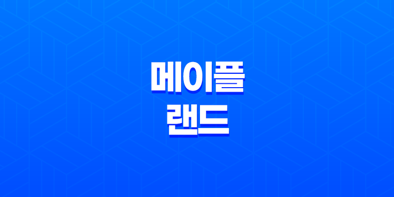 메이플랜드 빅뱅 이전 메이플스토리의 환상적인 부활 8 메이플랜드 빅뱅 이전 메이플스토리의 환상적인 부활 7