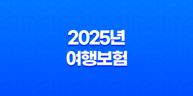 2025년 여행보험(+ 특별한 보장 더 추가?) 21