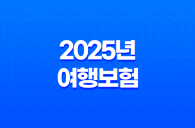 2025년 여행보험(+ 특별한 보장 더 추가?) 29