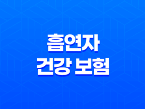 흡연자 건강 보험 10가지 필수 정보 - 흡연자를 위한 특별 보험 가이드 25