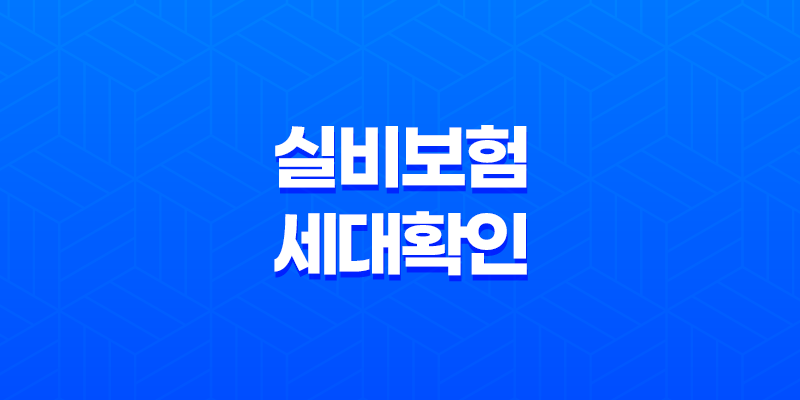 실비보험 세대 확인(+ 놓치면 후회! 내 보험 현명하게 관리하는 법) 8 실비보험 세대 확인(+ 놓치면 후회! 내 보험 현명하게 관리하는 법) 7
