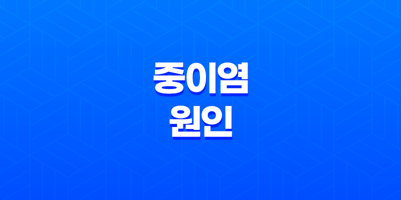 중이염 원인, 증상, 치료, 및 예방 8 중이염 원인, 증상, 치료, 및 예방 7