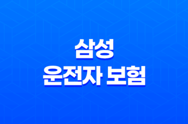 삼성 운전자 보험 - 20가지 안다면 당신은 전문가! 27