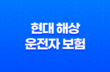 현대 해상 운전자 보험(+ 가입 전 꼭 알아야 할 7가지 꿀팁) 19