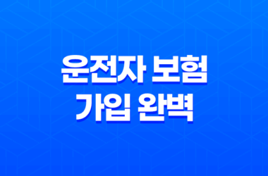 2025년 운전자 보험 가입 완벽 가이드(+ 핵심 정보와 꿀팁 총정리) 9