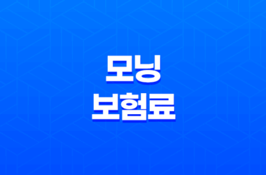 2025년 모닝 보험료 놀라운 혜택 - 스마트한 모닝 보험료 절약 가이드 25