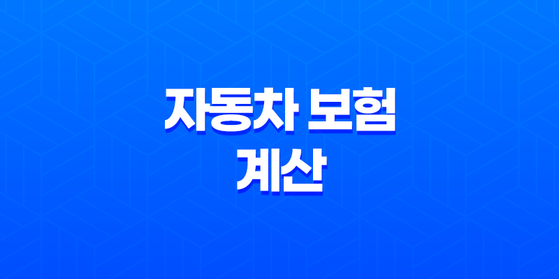 자동차 보험 계산(+ 2025년 20대 첫 차 보험료 비교하고 예상 금액 줄이는 방법) 8 자동차 보험 계산(+ 2025년 20대 첫 차 보험료 비교하고 예상 금액 줄이는 방법) 7