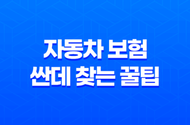 자동차 보험 싼데 찾는 3가지 꿀팁(+ 늦은 가입, 옮기기 고민 이제 끝!) 25