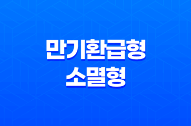 10가지 핵심 비교 운전자 보험 만기환급형 VS 소멸형 완벽 분석 15