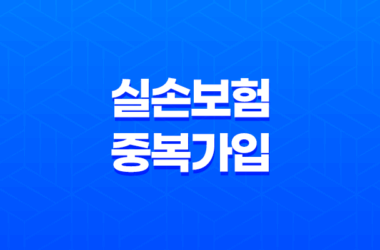 실손보험 중복 가입(+ 득일까? 독일까? 2025년 손해 안 보는 방법 완벽 분석) 25