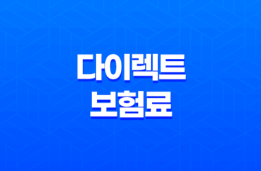 다이렉트 보험료 - 2025년, 나에게 딱 맞는 보험료 찾는 방법(+ 다이렉트 자동차보험료 비교견적사이트 가이드) 7