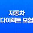 자동차 다이렉트 보험 비교(+ 2025년 가장 저렴하고 현명하게 가입하는 방법) 11