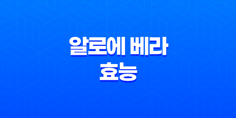 알로에 베라 16가지 효능과 주의사항 8 알로에 베라 16가지 효능과 주의사항 7