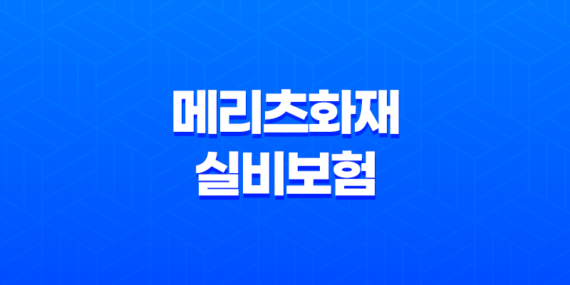 메리츠화재 실비보험 가입 조건 확인하기 8 메리츠화재 실비보험 가입 조건 확인하기 7
