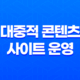 대중적 콘텐츠 사이트 운영 - 영화와 게임의 매력 11