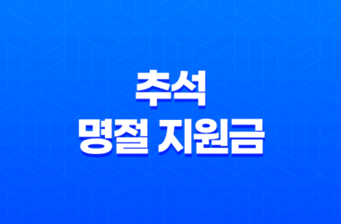 추석 명절 지원금 2025 신청 방법 자격 총정리 (지자체별) 27