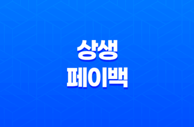 상생페이백 신청 방법부터 사용처까지 총정리 (최대 30만원 환급) 25